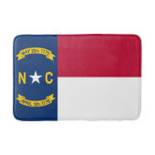 Staatsflagge North Carolina Badematte (Vorderseite)