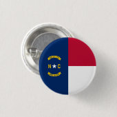Staatsflagge North Carolina Button (Vorne & Hinten)