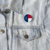Staatsflagge North Carolina Button (Beispiel)