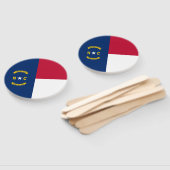 Staatsflagge North Carolina Fächer (Non-assembled)