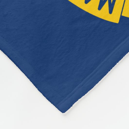 Staatsflagge North Carolina Fleecedecke (Ecke)