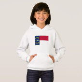 Staatsflagge North Carolina Hoodie (Vorne ganz)