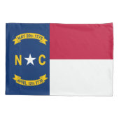 Staatsflagge North Carolina Kissenbezug (Rückseite)