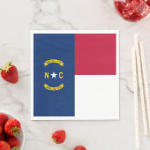 Staatsflagge North Carolina Serviette (Beispiel)