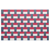 Staatsflagge North Carolina Stoff (Fat Quarter (45,7 x 55,9 cm))