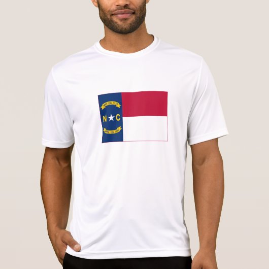 Staatsflagge North Carolina T-Shirt (Vorderseite)