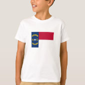 Staatsflagge North Carolina T-Shirt (Vorderseite)