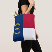 Staatsflagge North Carolina Tasche (Von Nahem)