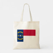 Staatsflagge North Carolina Tragetasche (Rückseite)