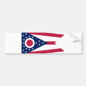 Staatsflagge Ohio Autoaufkleber (Vorne)