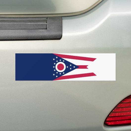 Staatsflagge Ohio Autoaufkleber (Auf Auto)