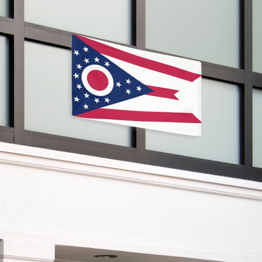 Staatsflagge Ohio Banner (Äußeres Gebäude)