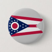 Staatsflagge Ohio Button (Vorderseite)