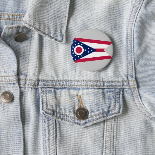 Staatsflagge Ohio Button (Beispiel)