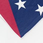 Staatsflagge Ohio Fleecedecke (Ecke)