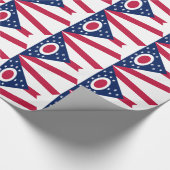Staatsflagge Ohio Geschenkpapier (Ecke)