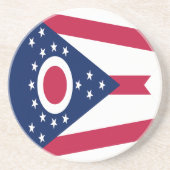 Staatsflagge Ohio Getränkeuntersetzer (Vorne)