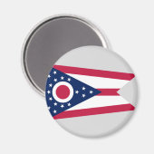 Staatsflagge Ohio Magnet (Vorderseite/Rückseite)