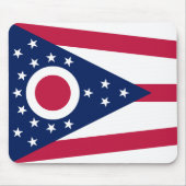Staatsflagge Ohio Mousepad (Vorne)