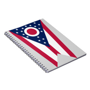 Staatsflagge Ohio Notizblock