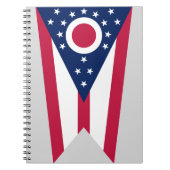 Staatsflagge Ohio Notizblock (Vorderseite)