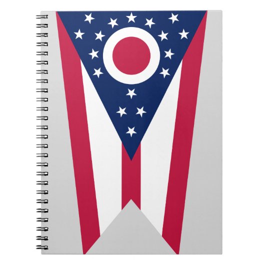 Staatsflagge Ohio Notizblock (Vorderseite)