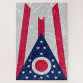 Staatsflagge Ohio Puzzle (Vertikal)