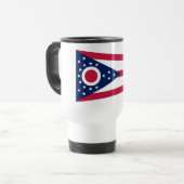 Staatsflagge Ohio Reisebecher (Vorderseite Links)