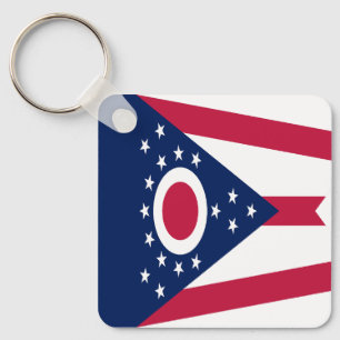 Staatsflagge Ohio Schlüsselanhänger