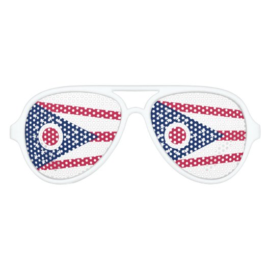 Staatsflagge Ohio Sonnenbrille (Vorderseite)