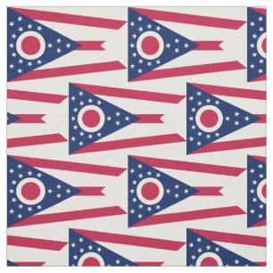Staatsflagge Ohio Stoff