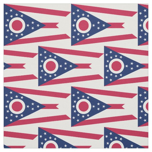 Staatsflagge Ohio Stoff (Muster)