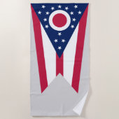 Staatsflagge Ohio Strandtuch (Vorderseite)