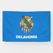 Staatsflagge Oklahoma Banner (Horizontal)