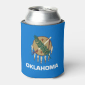Staatsflagge Oklahoma Dosenkühler (Kanne Vorderseite)