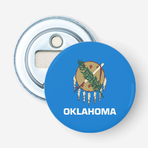 Staatsflagge Oklahoma Flaschenöffner