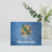 Staatsflagge Oklahoma Postkarte (Stehend Vorderseite)
