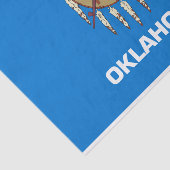 Staatsflagge Oklahoma Seidenpapier (Ausschnitt)