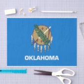Staatsflagge Oklahoma Seidenpapier (Handwerk)