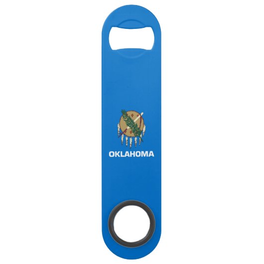 Staatsflagge Oklahoma Speed Flaschenöffner (Vorderseite)