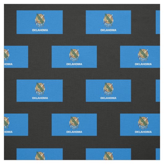 Staatsflagge Oklahoma Stoff (Muster)