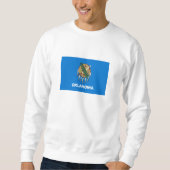 Staatsflagge Oklahoma Sweatshirt (Vorderseite)