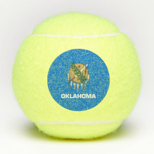 Staatsflagge Oklahoma Tennisbälle