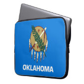 Staatsflagge Oklahoma, USA Laptopschutzhülle (Vorderseite Links)
