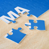 Staatsflagge Oklahoma, USA Puzzle (Seite)