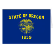 Staatsflagge Oregon (Vorderseite (Horizontal))