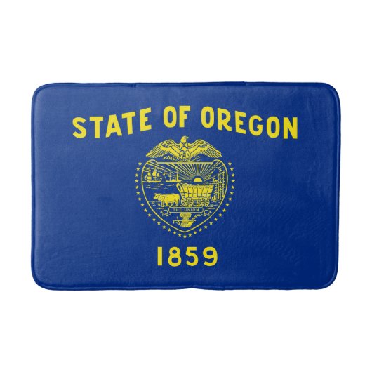 Staatsflagge Oregon Badematte (Vorderseite)