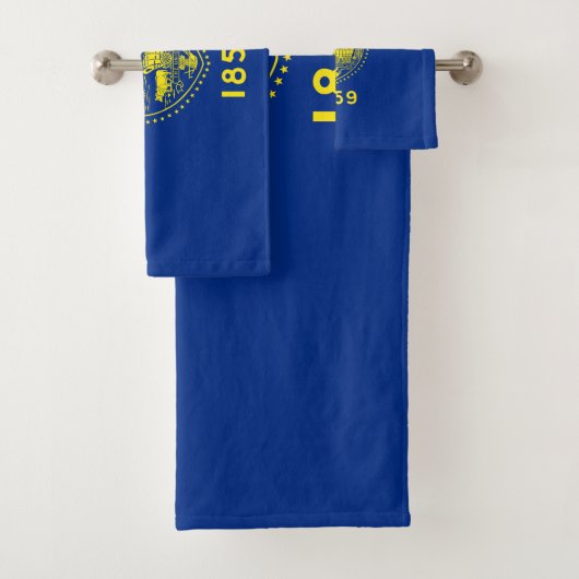 Staatsflagge Oregon Badhandtuch Set (Insitu)