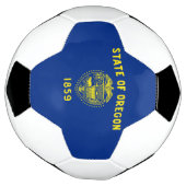 Staatsflagge Oregon Fußball (Gedreht)