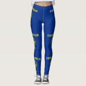 Staatsflagge Oregon Leggings (Vorderseite)
